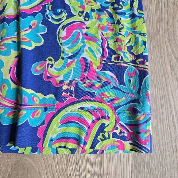 Lilly Pulitzer Marlowe T-Shirt Dress Women's XS Boatneck Chic Preppy Coastal - Picture 2 of 6